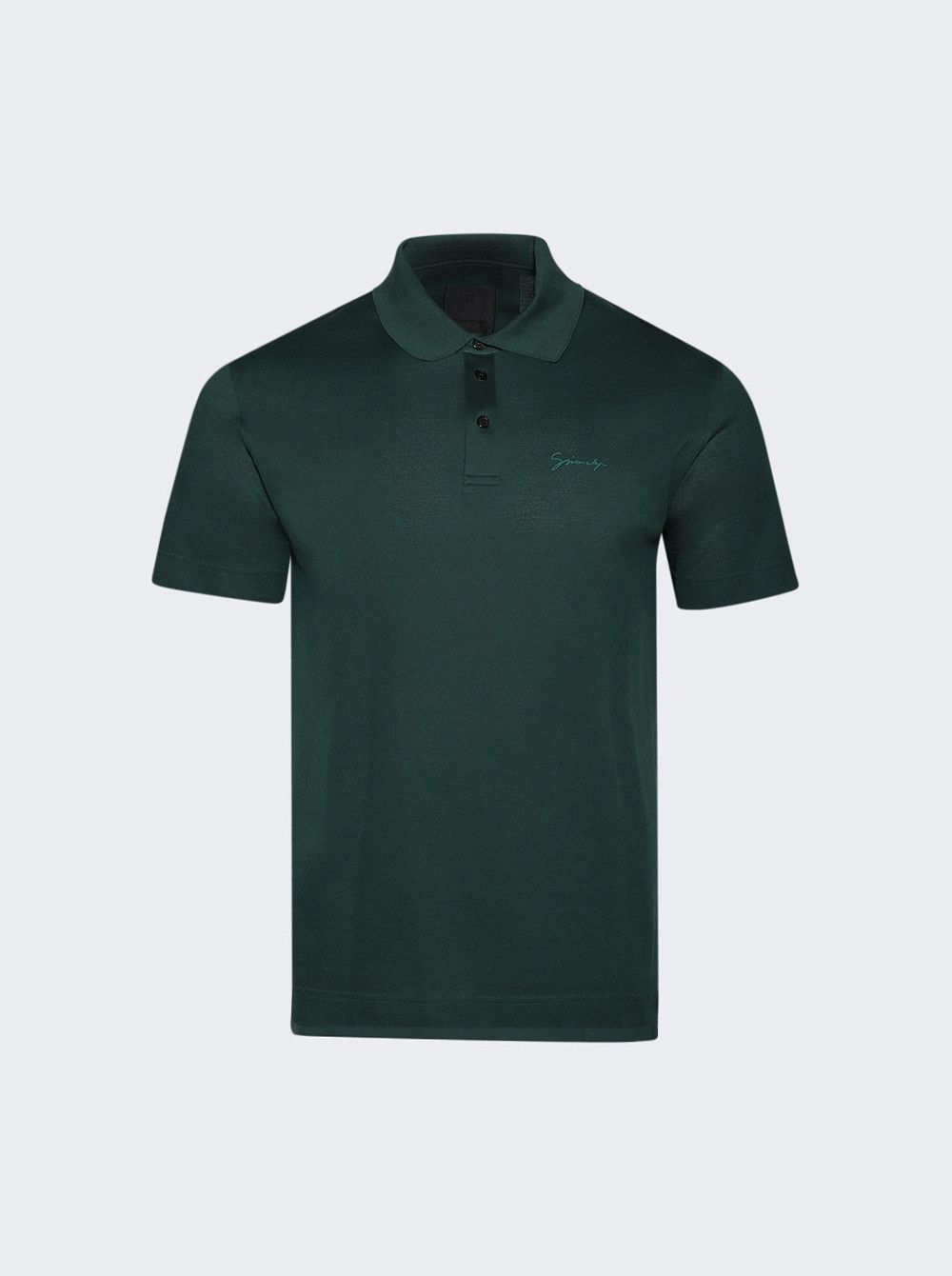 Givenchy o1mle0226 Classic Fit Polo Shirt in Green Size US XS / EU 42 / 0 - 1 Thumbnail