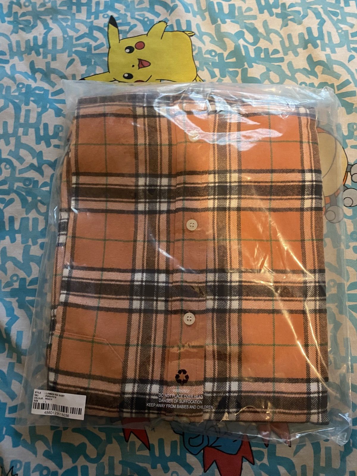 Palace Palace Lumber Yak Shirt Peach Size Large Size US L / EU 52-54 / 3 - 6 Thumbnail