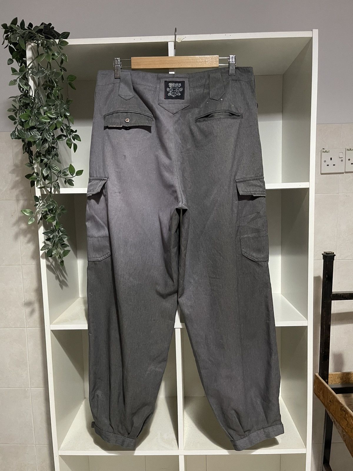Japanese Brand Distressed Blackwolf Longknicker Pants Size US 31 - 2 Thumbnail