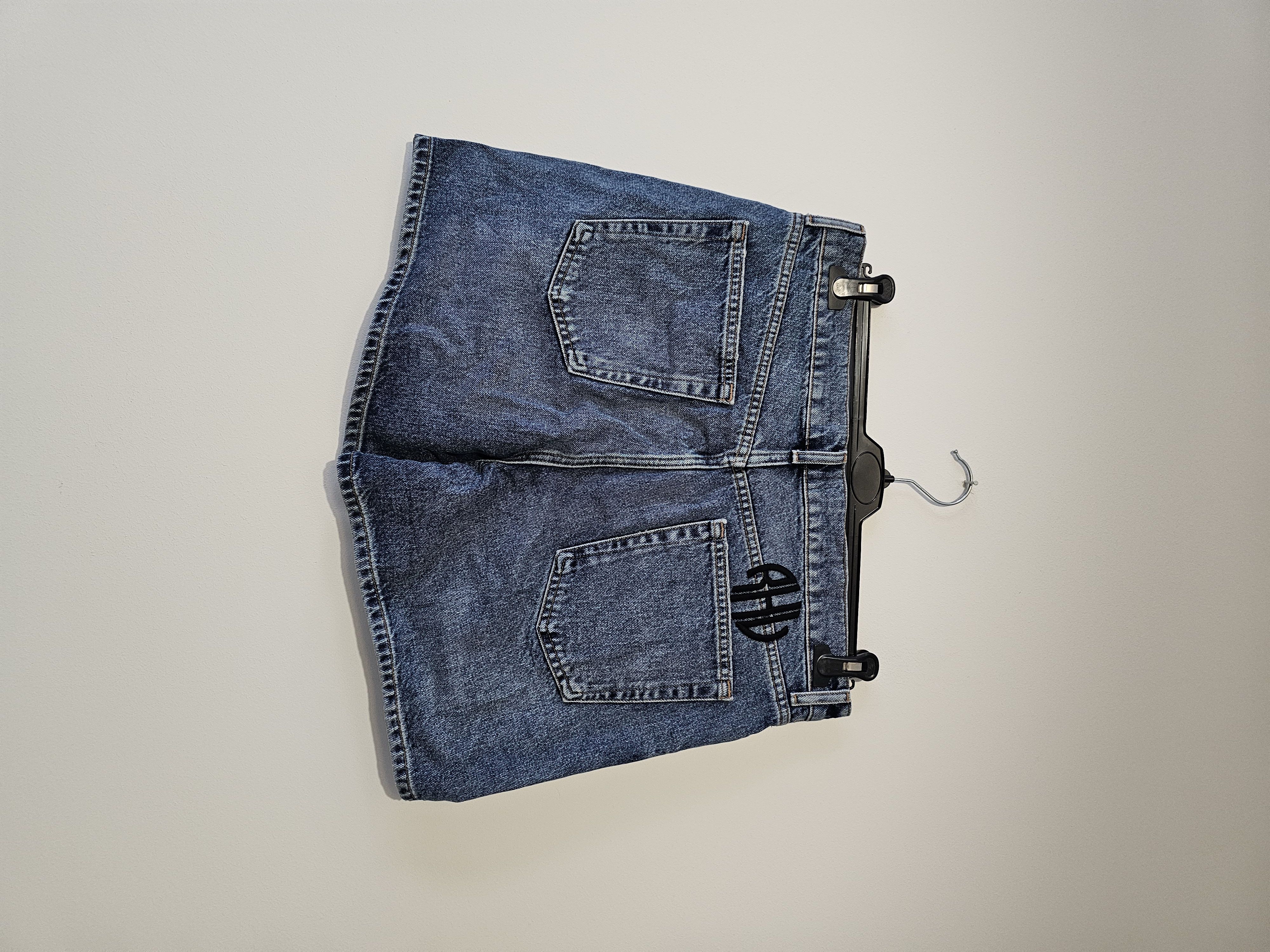Rhude × Zara Dark Denim Shorts Rhude x Zara Rhuigi Size US 34 / EU 50 - 4 Thumbnail