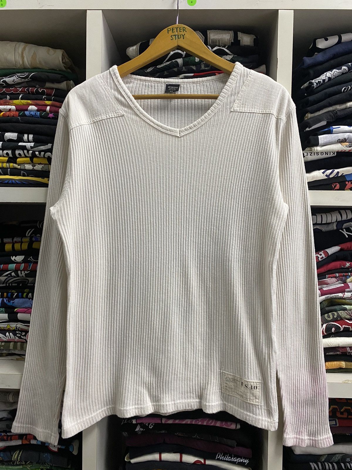 Avirex Avirex Military Long sleeves Inner Tees Size US XL / EU 56 / 4 - 2 Thumbnail