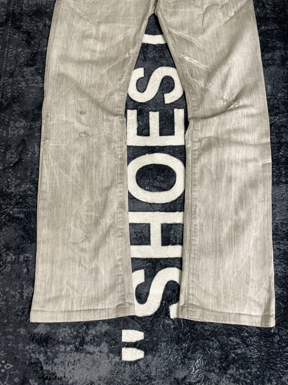 If Six Was Nine × Le Grande Bleu (L.G.B.) × Tornado Mart Tornado Mart Distressed Denim Size US 31 - 3 Thumbnail