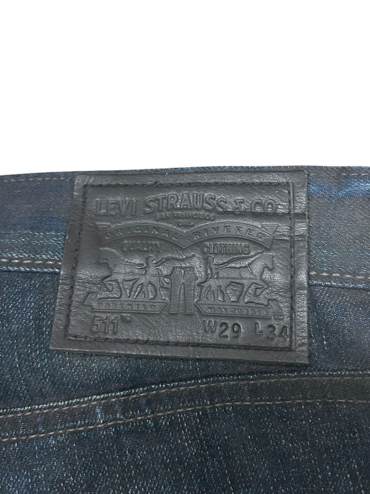 Levi's Y2k Levis Rework Upcycled Wide Leg Jeans Size US 29 - 12 Thumbnail