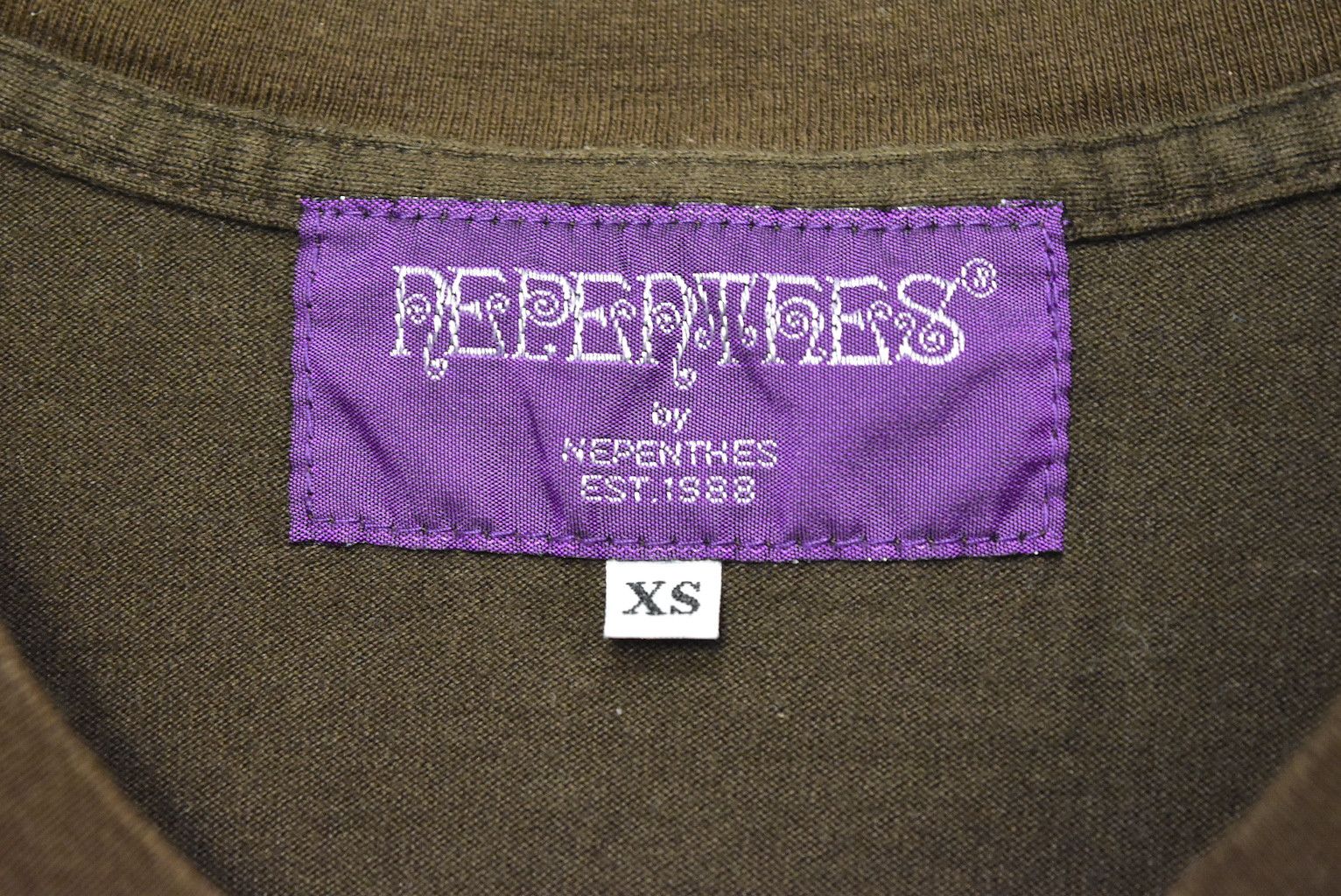 Nepenthes small logo t-shirt/28735 - 836 50 Size US XS / EU 42 / 0 - 8 Thumbnail