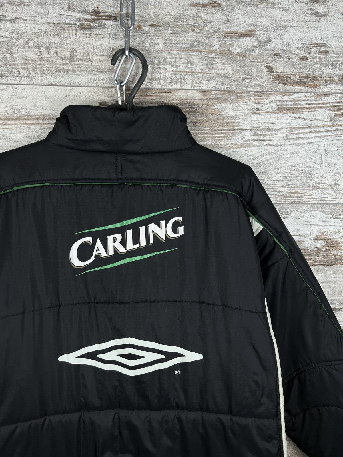 Umbro × Vintage Mens Vintage Umbro FC Celtic Puffer Down Jacket football y2k Size US L / EU 52-54 / 3 - 17 Thumbnail
