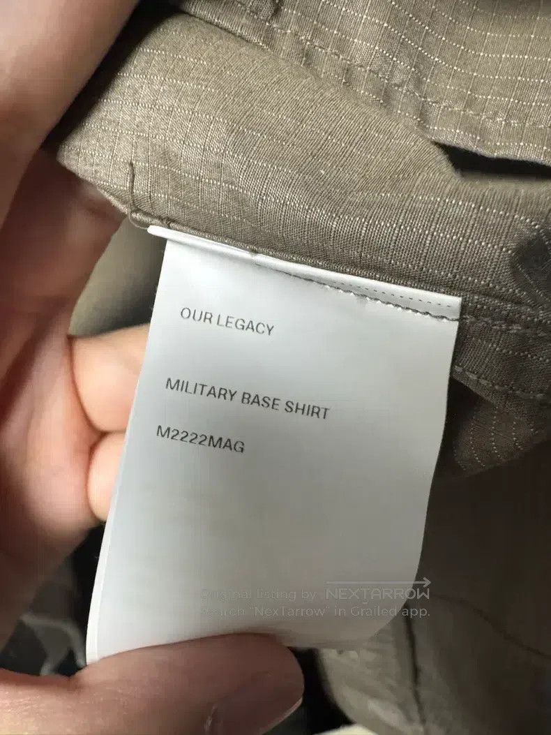 Our Legacy Our Legacy Military Style Shirt Size US M / EU 48-50 / 2 - 7 Thumbnail