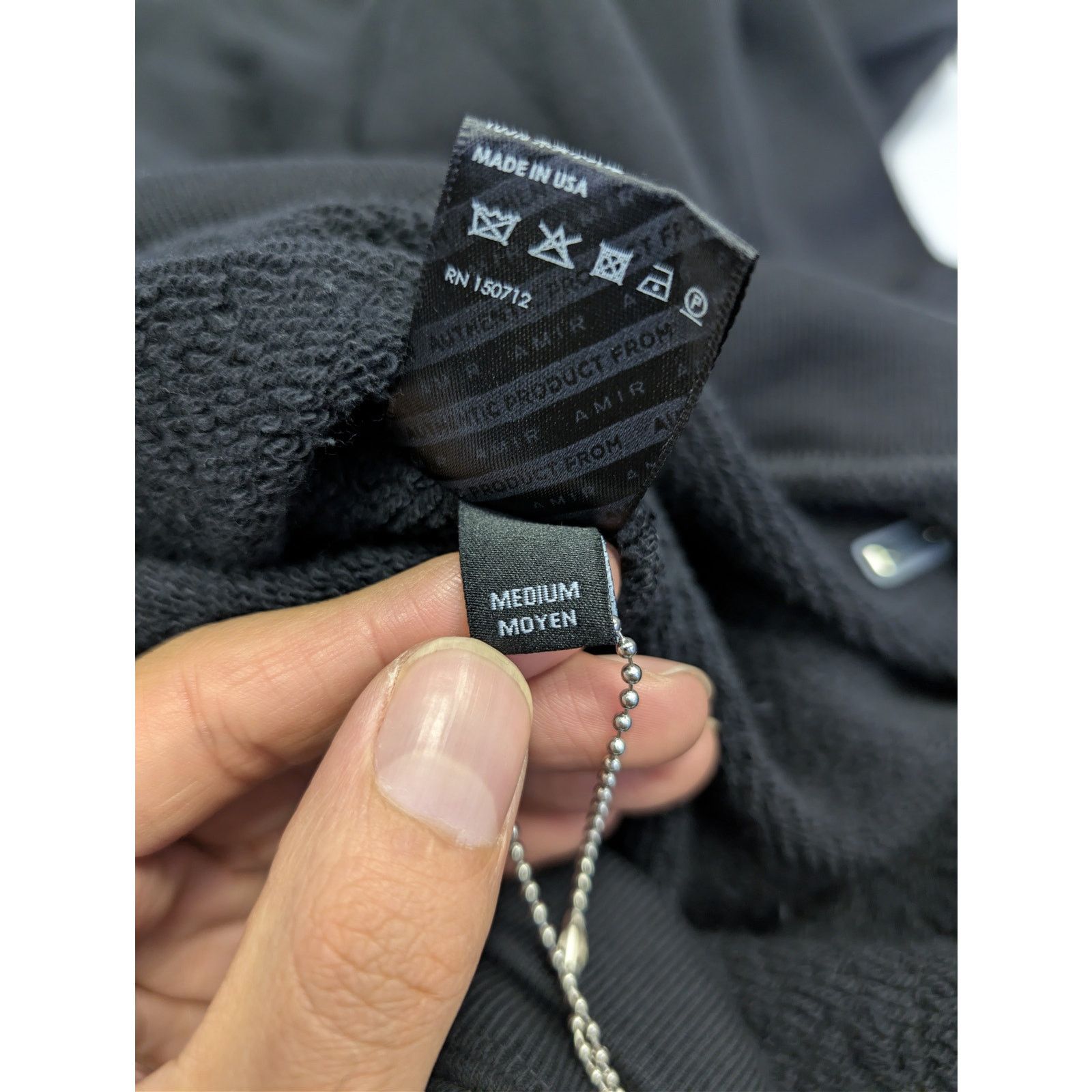 Amiri o1rshd1 Q:2 / Snake Hoodie in Black/Blue Size US M / EU 48-50 / 2 - 17 Thumbnail