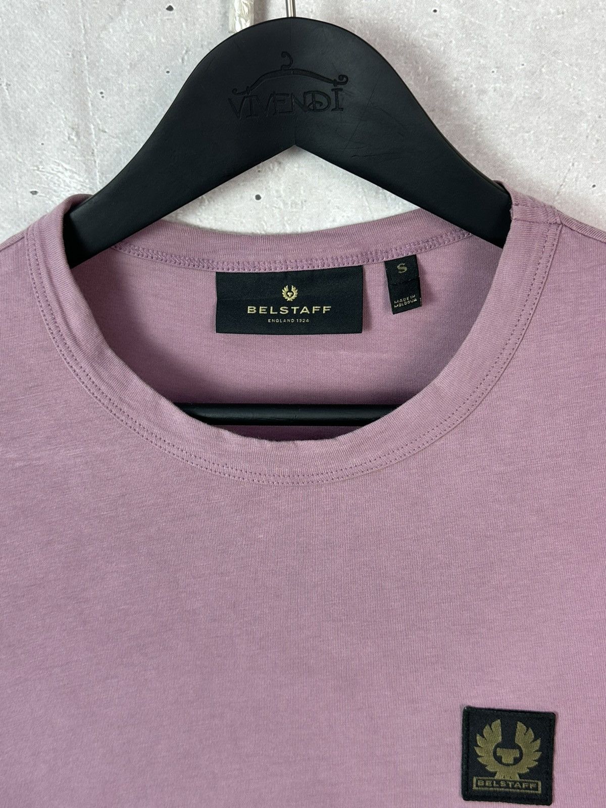 Belstaff Belstaff Purple Cotton Logo Short Sleeve T-shirt Size US S / EU 44-46 / 1 - 5 Thumbnail