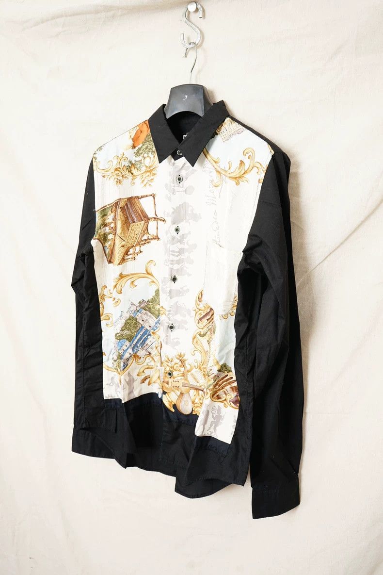 Comme des Garcons Comme Des Garcons Silk Patchwork Shirt Size M / US 6-8 / IT 42-44 - 4 Thumbnail