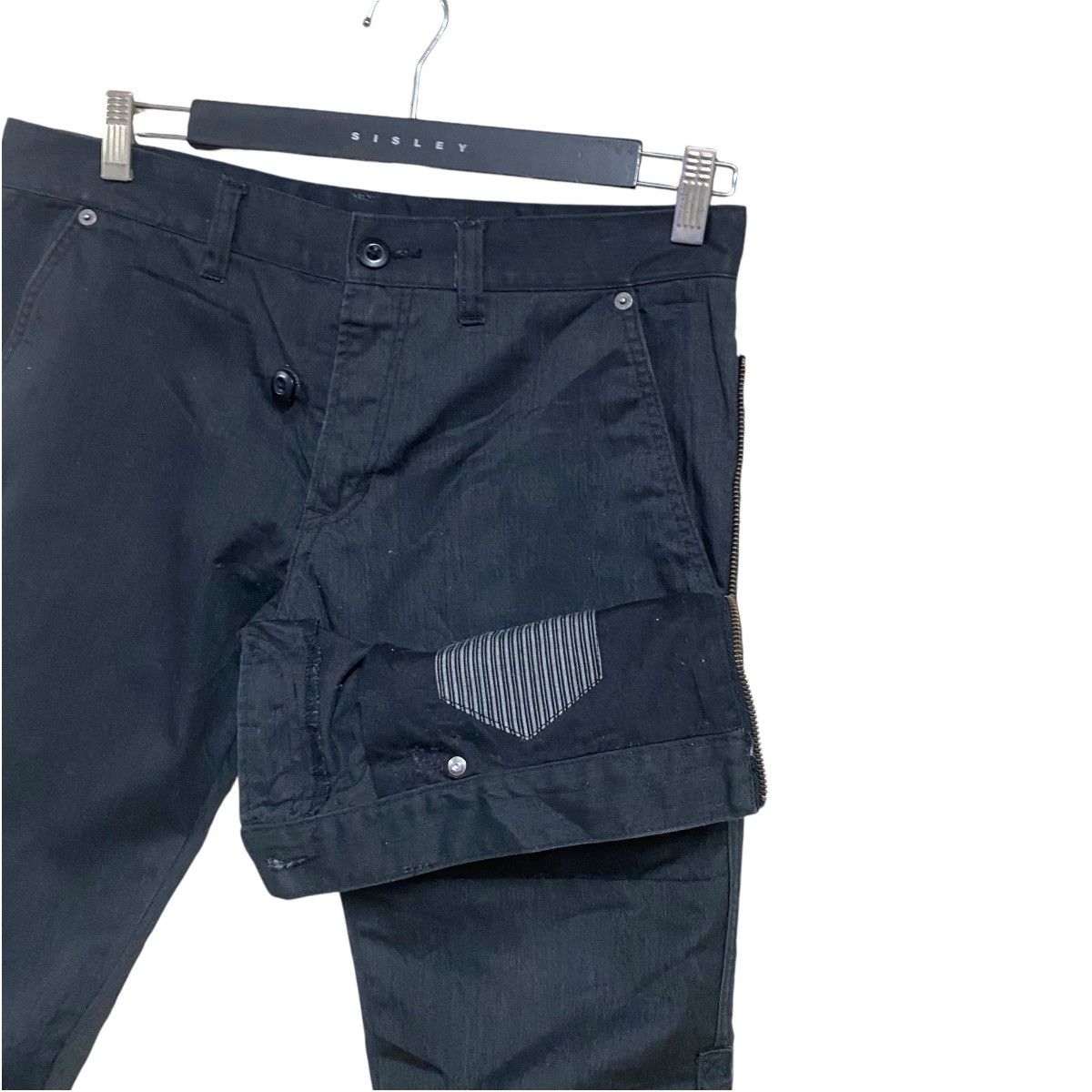 PPFM PPFM Asymmetrical Layered Cropped Pants Size US 32 / EU 48 - 10 Thumbnail