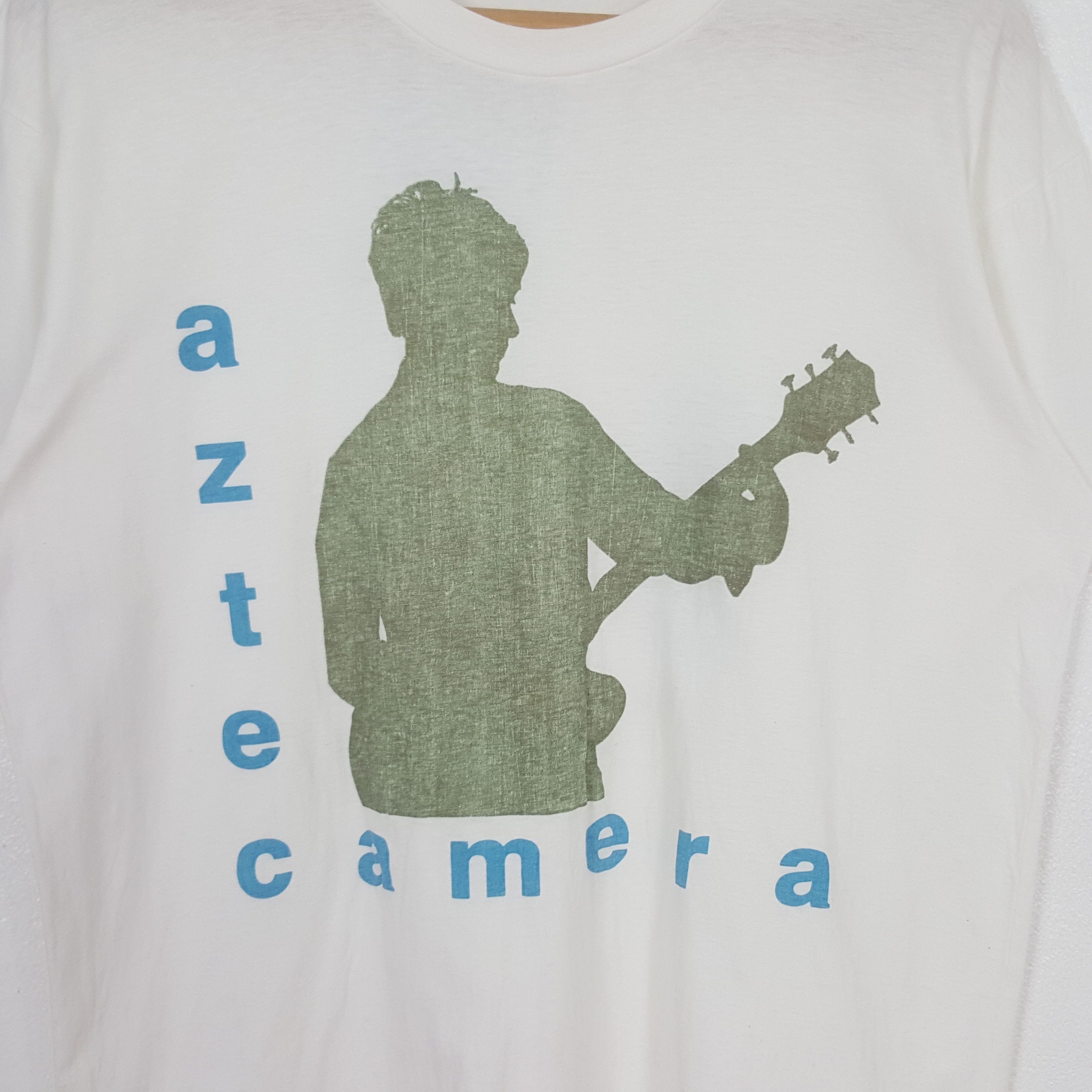 Vintage Vintage Aztec Camera Stray Tour 1990 Band Tshirt C319N20 Size US M / EU 48-50 / 2 - 2 Thumbnail
