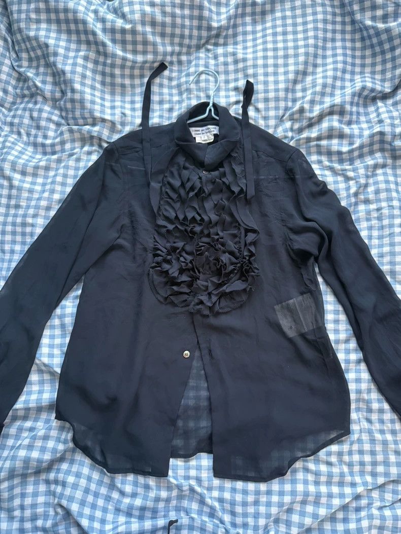 Comme des Garcons Comme Des Garcons Semi-transparent shirt Size S / US 4 / IT 40 - 3 Thumbnail