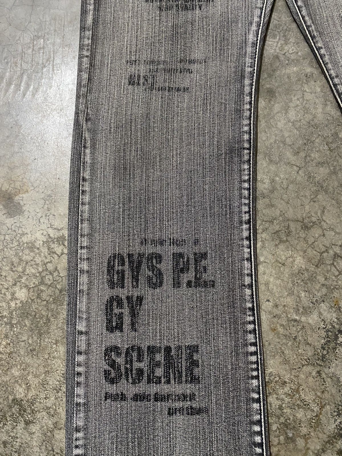 Hysteric Glamour × Japanese Brand × Tornado Mart Japan Grunge Seditionaries Distressed Jeans GYS p186 Size US 28 / EU 44 - 4 Thumbnail