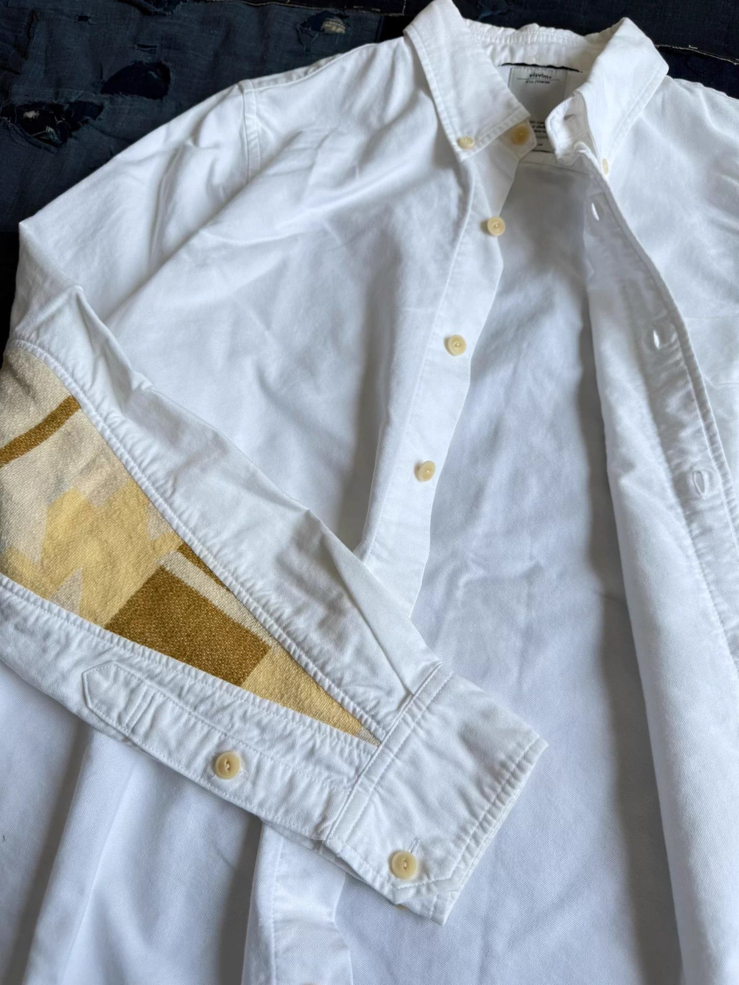 Visvim VISVIM 16AW ALBACORE NATIVE BLANKET L/S (GIZA OX) Orange Size US S / EU 44-46 / 1 - 8 Thumbnail