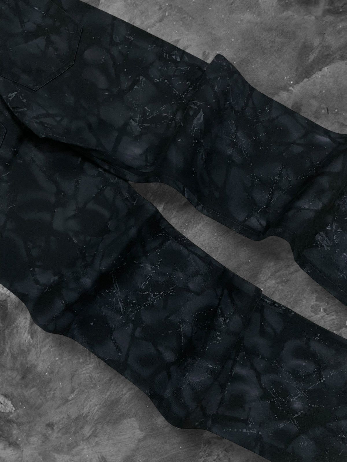 Japanese Brand Vintage 1990s Designer Japan In The Attic Dark Evil Pant Size US 26 / EU 42 - 16 Thumbnail