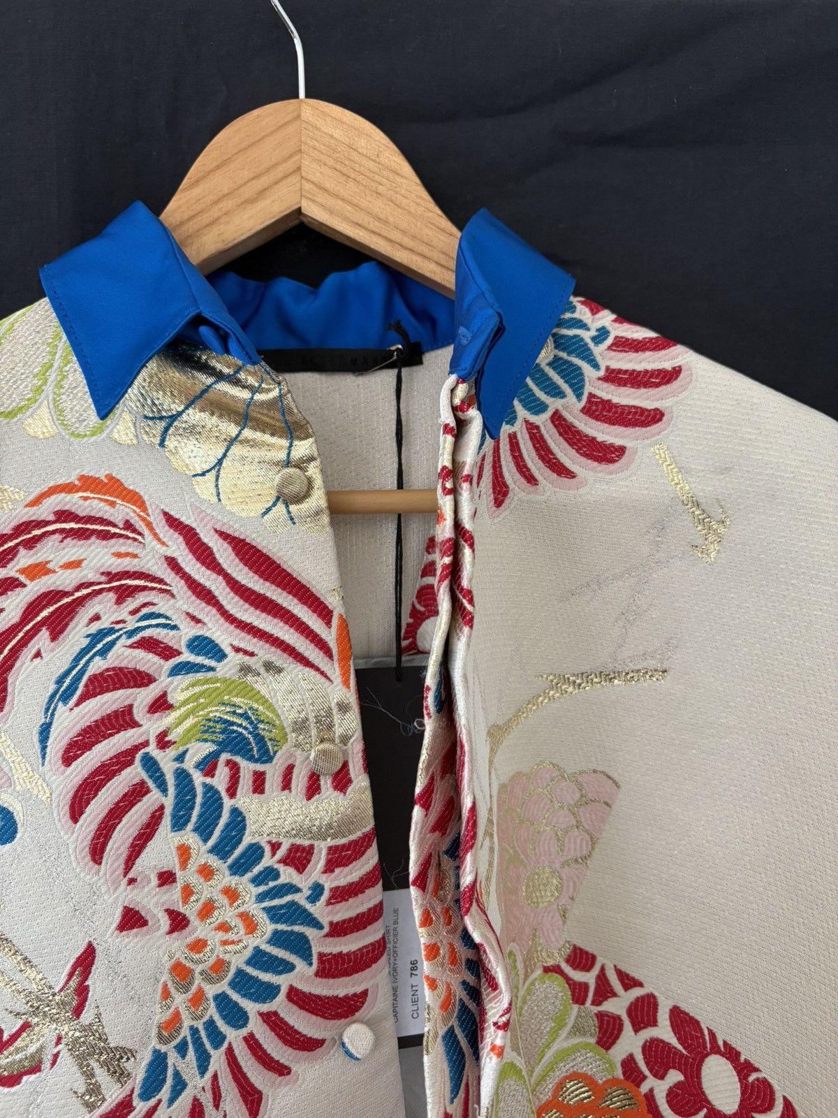 Haider Ackermann 20ss unisex jacquard floral kimono jacket Size US S / EU 44-46 / 1 - 4 Thumbnail