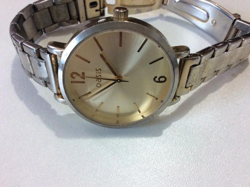Designer Oasis ladies gold stainless steel watch Size ONE SIZE - 4 Thumbnail
