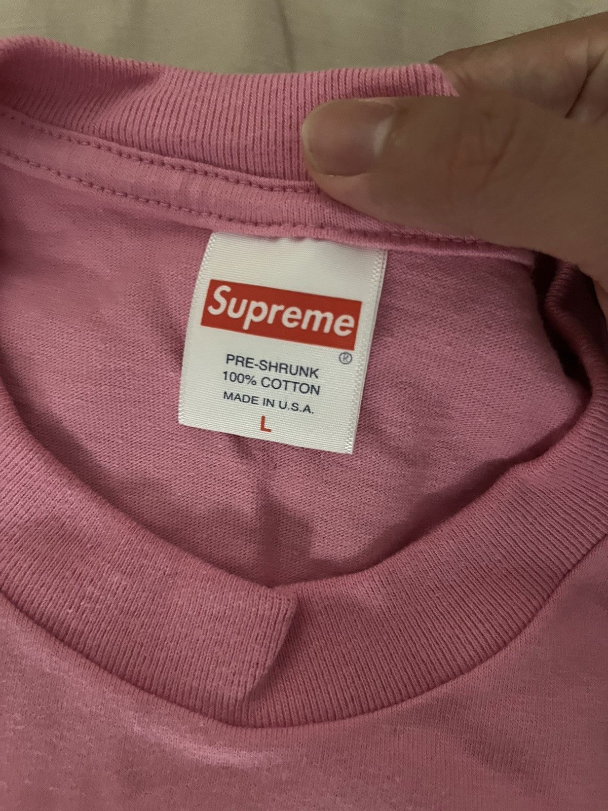 Supreme Supreme AEIY T shirt Size US L / EU 52-54 / 3 - 3 Thumbnail