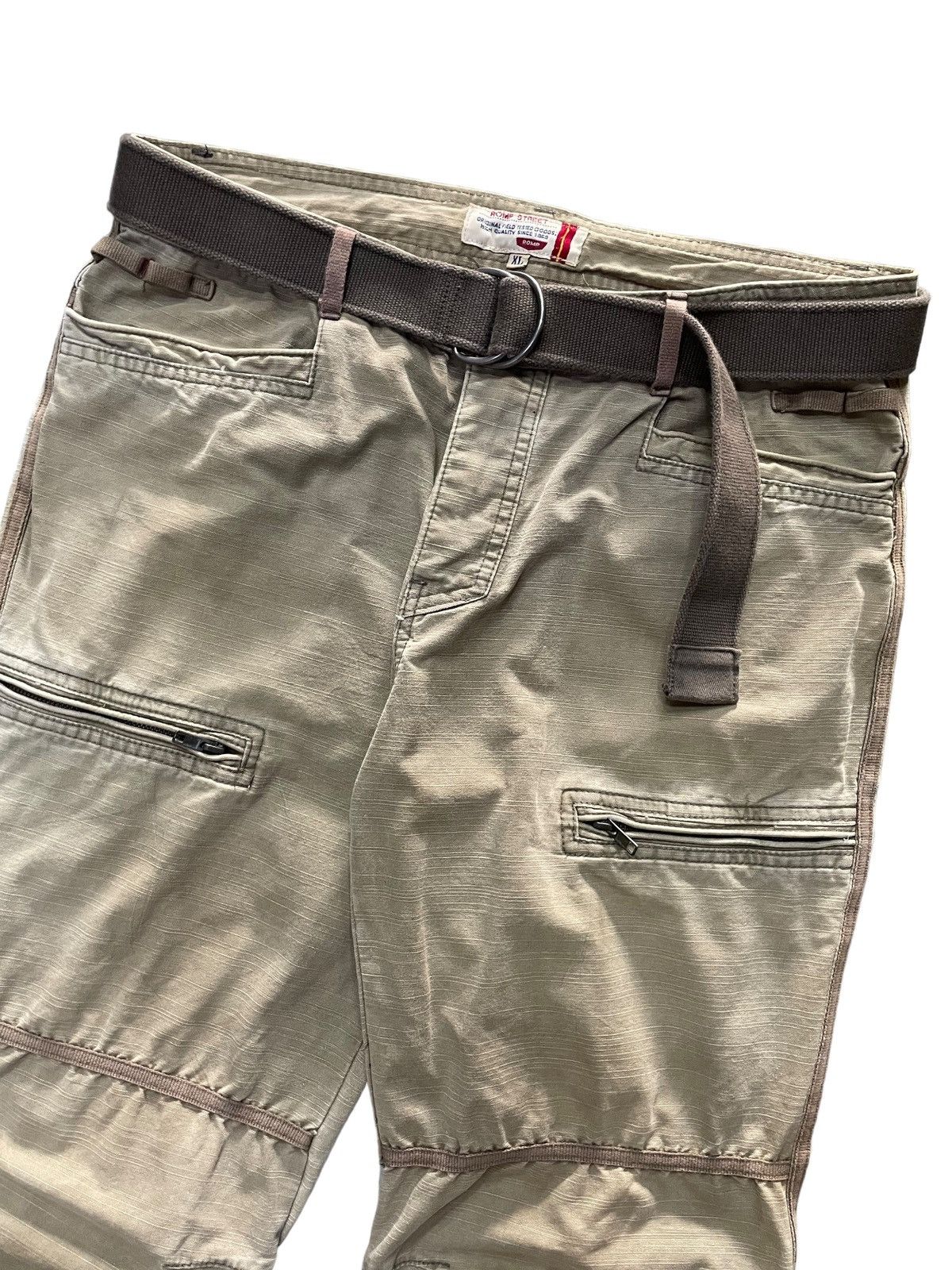 Tete Homme × semanticdesign Romp Street Japan Parachute Cargo Pants With Tactical Belt Size US 32 / EU 48 - 5 Thumbnail