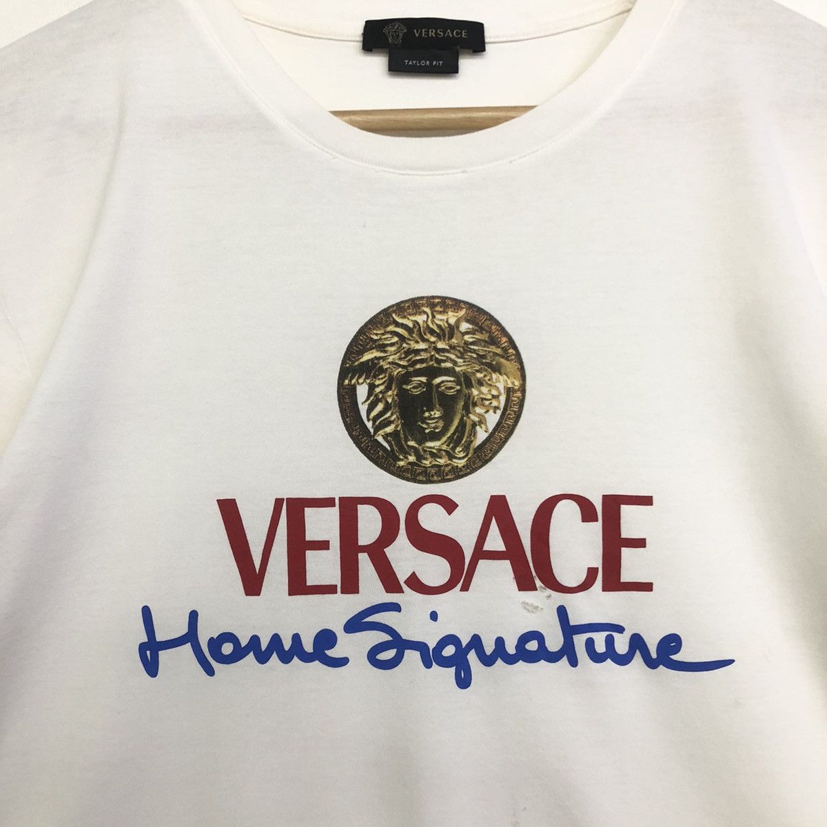 Versace VERSACE HOME SIGNATURE TAYLOR FIT TSHIRT Size US M / EU 48-50 / 2 - 3 Thumbnail