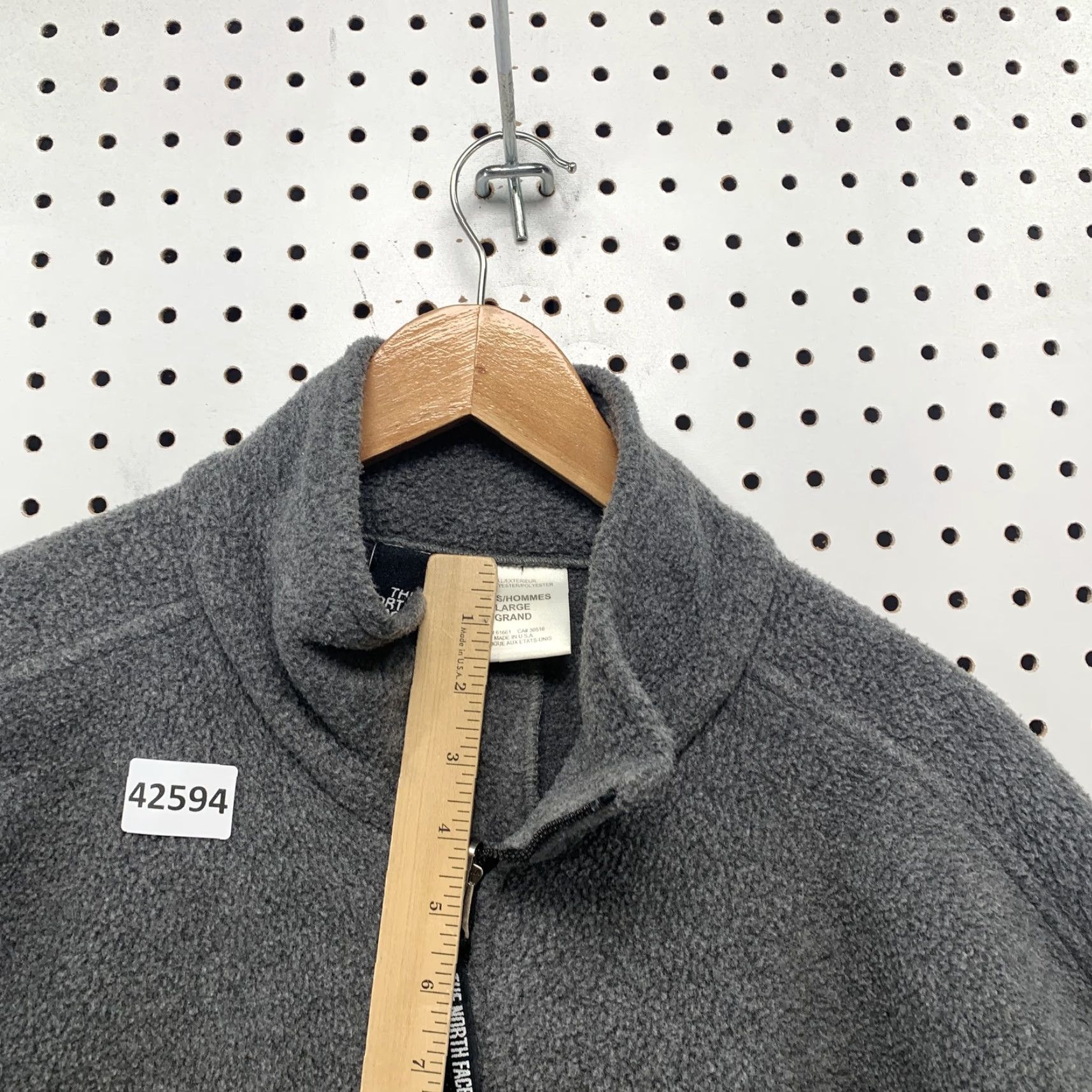 The North Face VINTAGE The North Face Jacket Mens L Gray Fleece Full Zip Outdoor Hiking Size US L / EU 52-54 / 3 - 5 Thumbnail