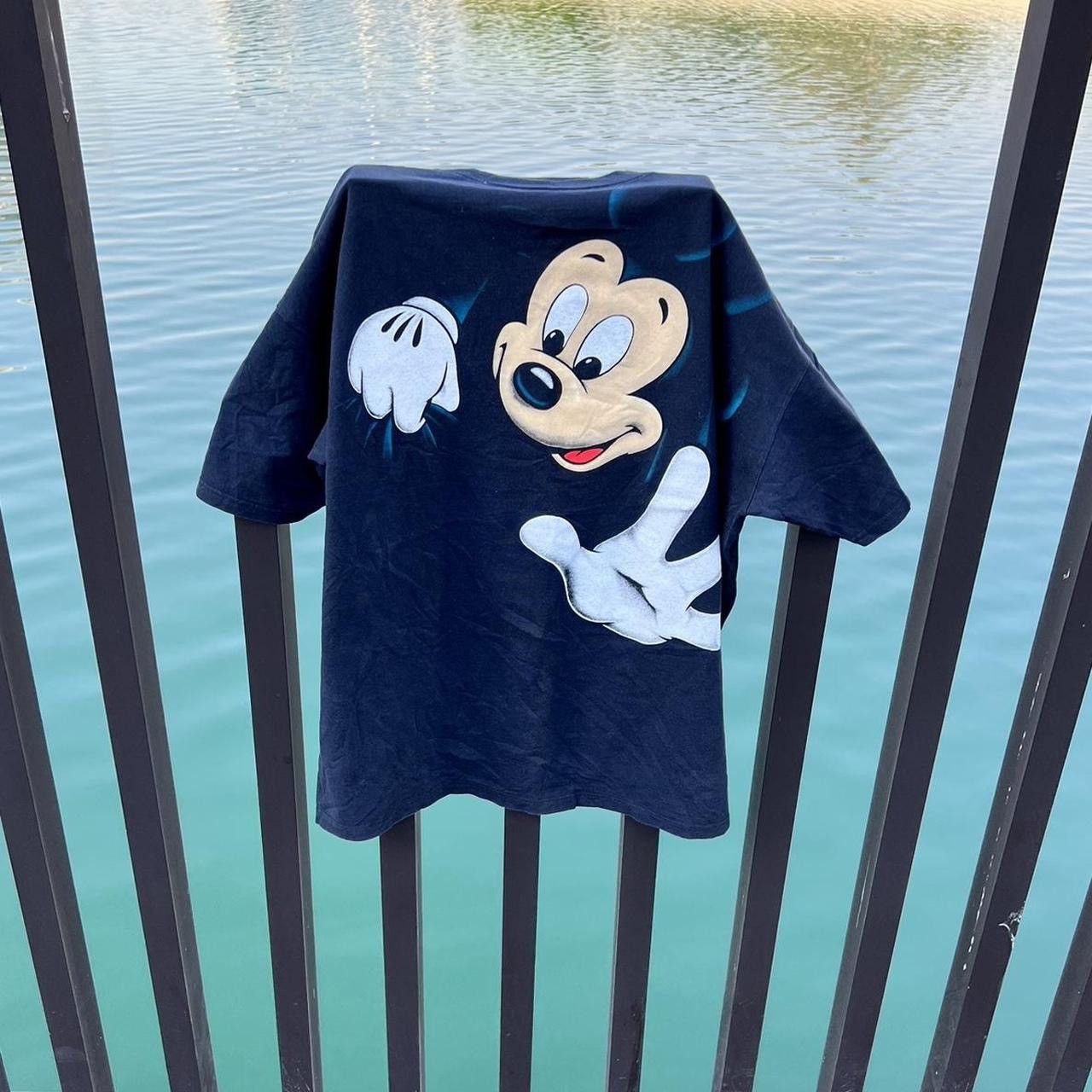 Disney Vintage T Shirt 90's MICKEY MOUSE DISNEY Size US XL / EU 56 / 4 - 1 Thumbnail