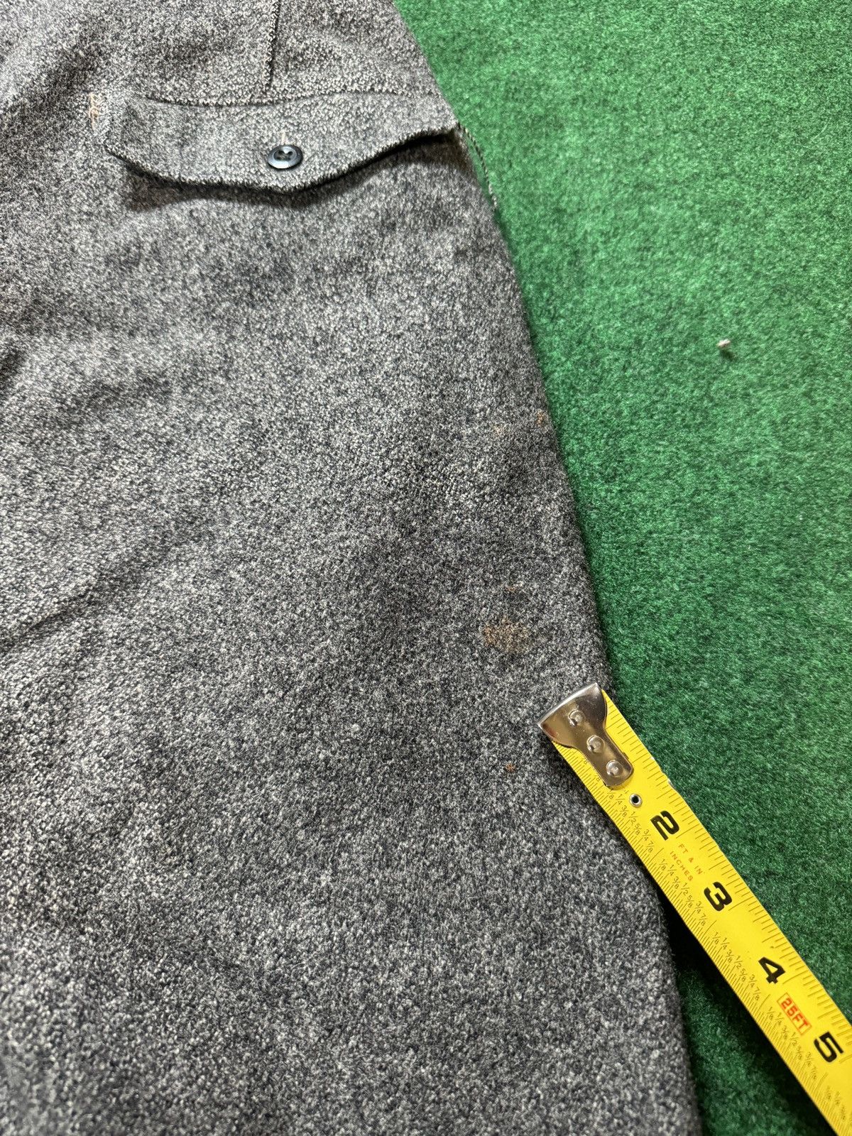 L.L. Bean × Vintage Vintage 30s 40s L.L Bean Talon Gray Wool Trouser Pants Size US 38 / EU 54 - 12 Thumbnail