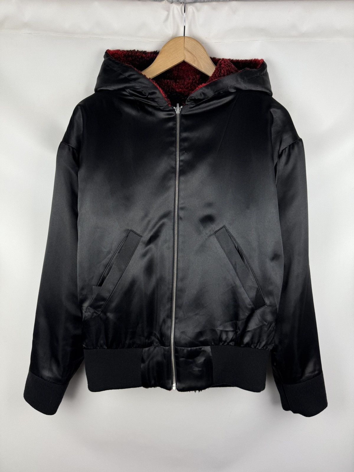The Kooples The Kooples Ladies Reversible Fleece Bomber Jacket Size 1 Size S / US 4 / IT 40 - 11 Thumbnail