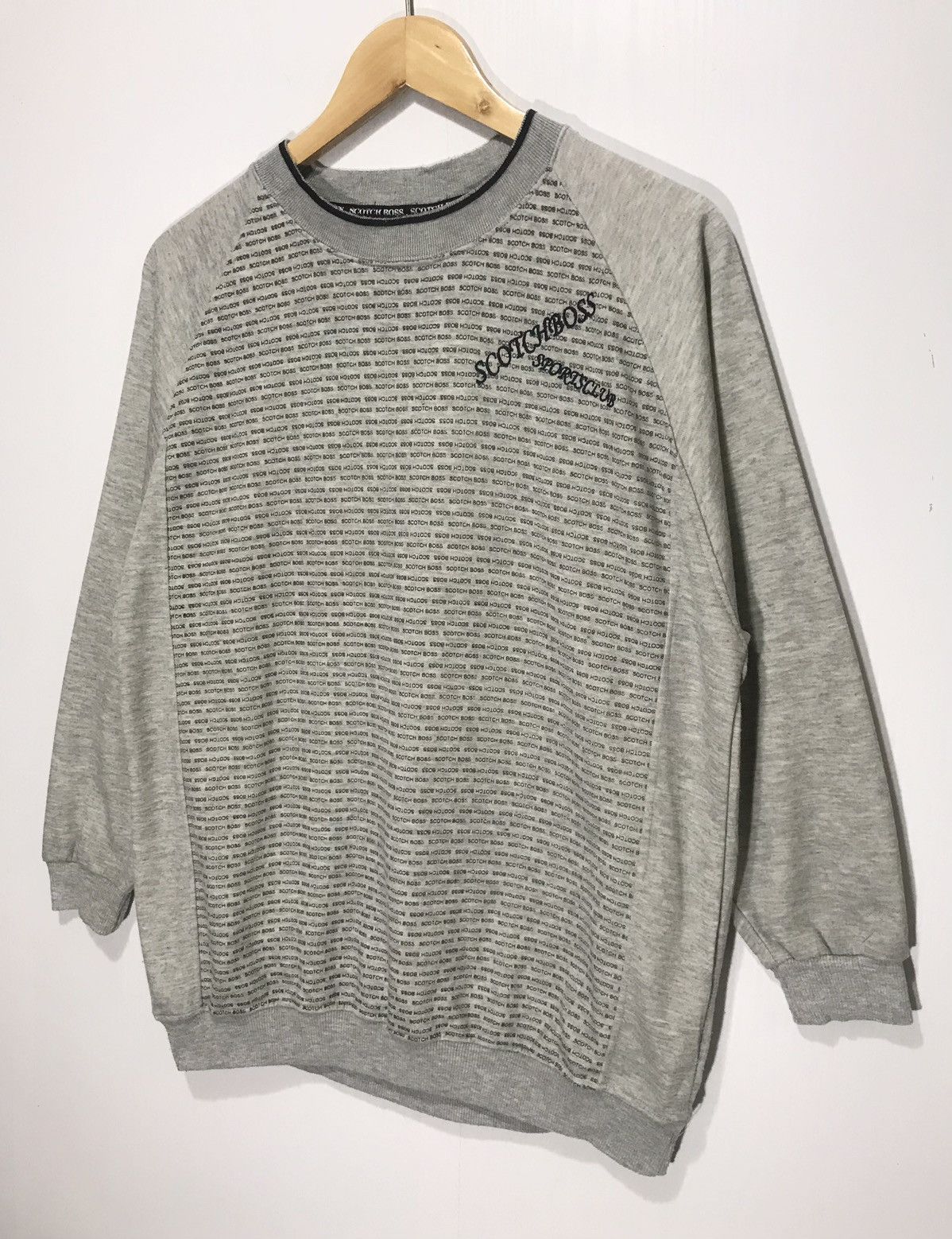 Japanese Brand × Vintage Vintage Scotch Boss Sportclub Sweatshirt Size L / US 10 / IT 46 - 4 Thumbnail