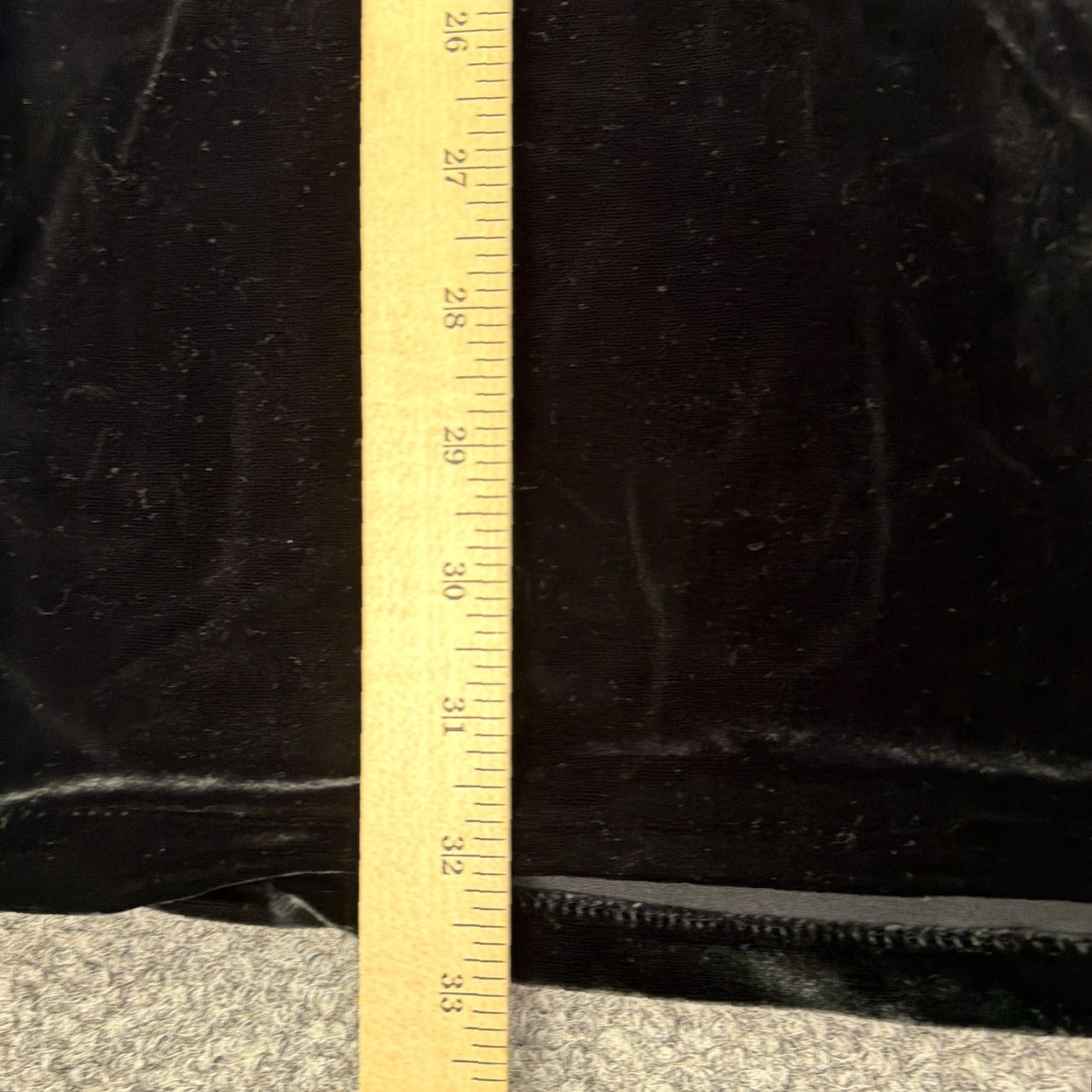 Vintage VINTAGE Caché Skirt Womens Medium Black Velvet Long Pencil Slit Stretch Formal Size 32" / US 10 / IT 46 - 7 Thumbnail