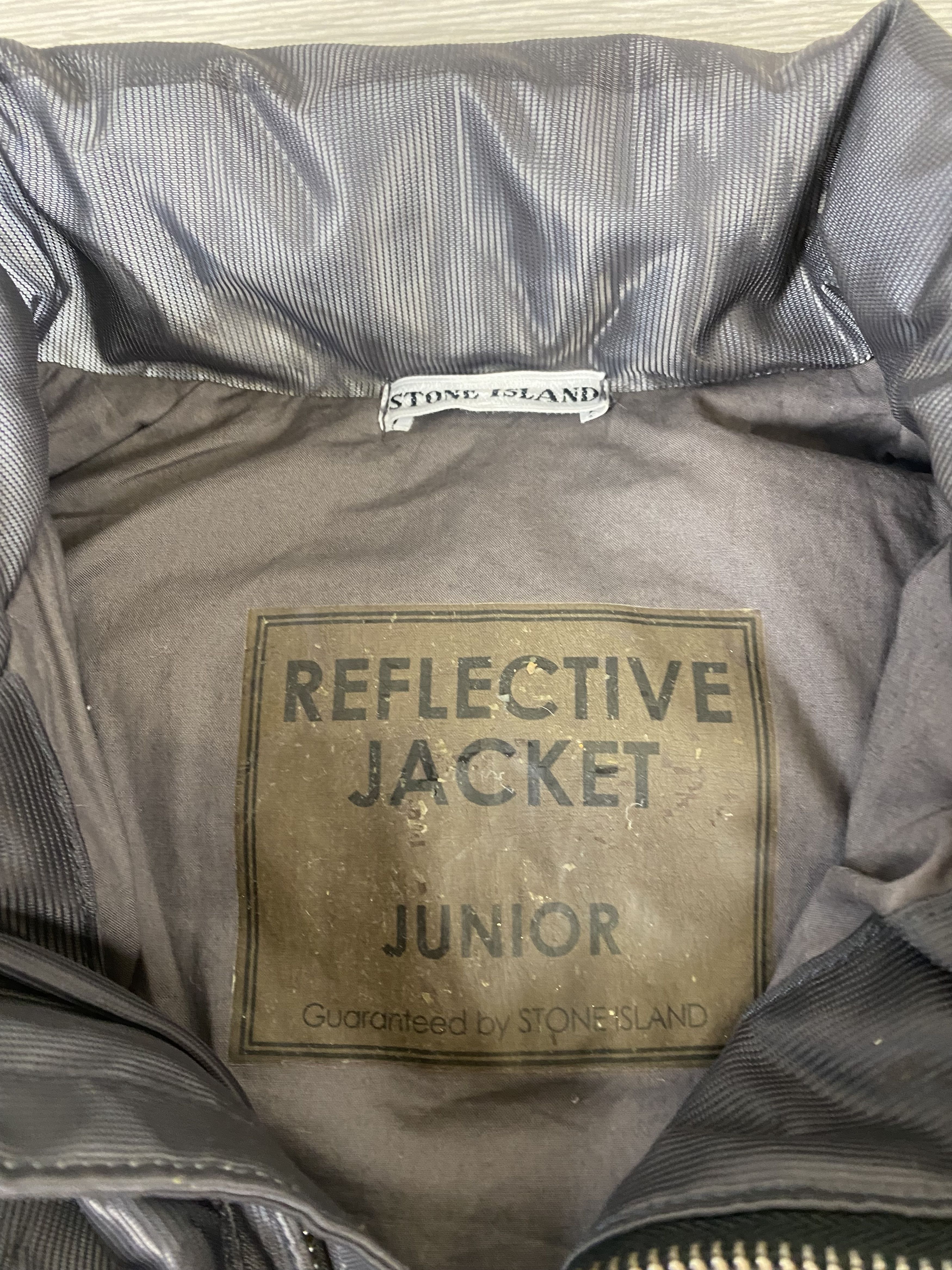 Stone Island Stone Island Rare Reflective Jacket Junior 6 Years Size US XXS / EU 40 - 7 Thumbnail