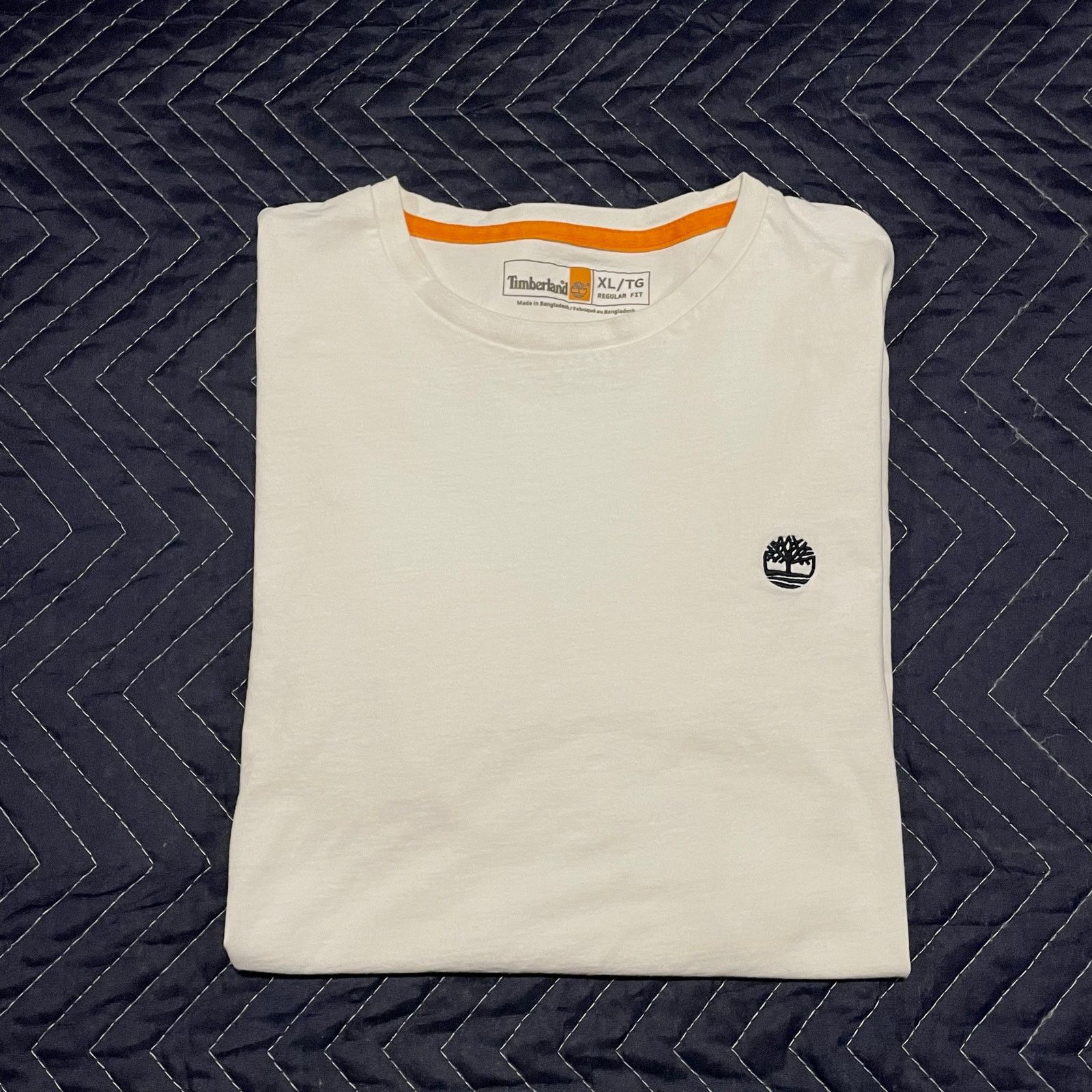Timberland Timberland White Tee Size US XL / EU 56 / 4 - 7 Thumbnail