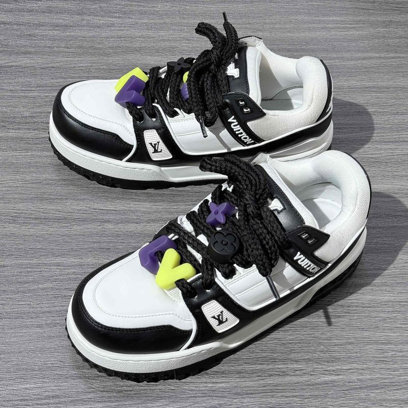 Louis Vuitton Louis Vuitton Trainer Maxi Low-Top Sneakers -2508 Size US 8.5 / EU 41-42 - 1 Thumbnail