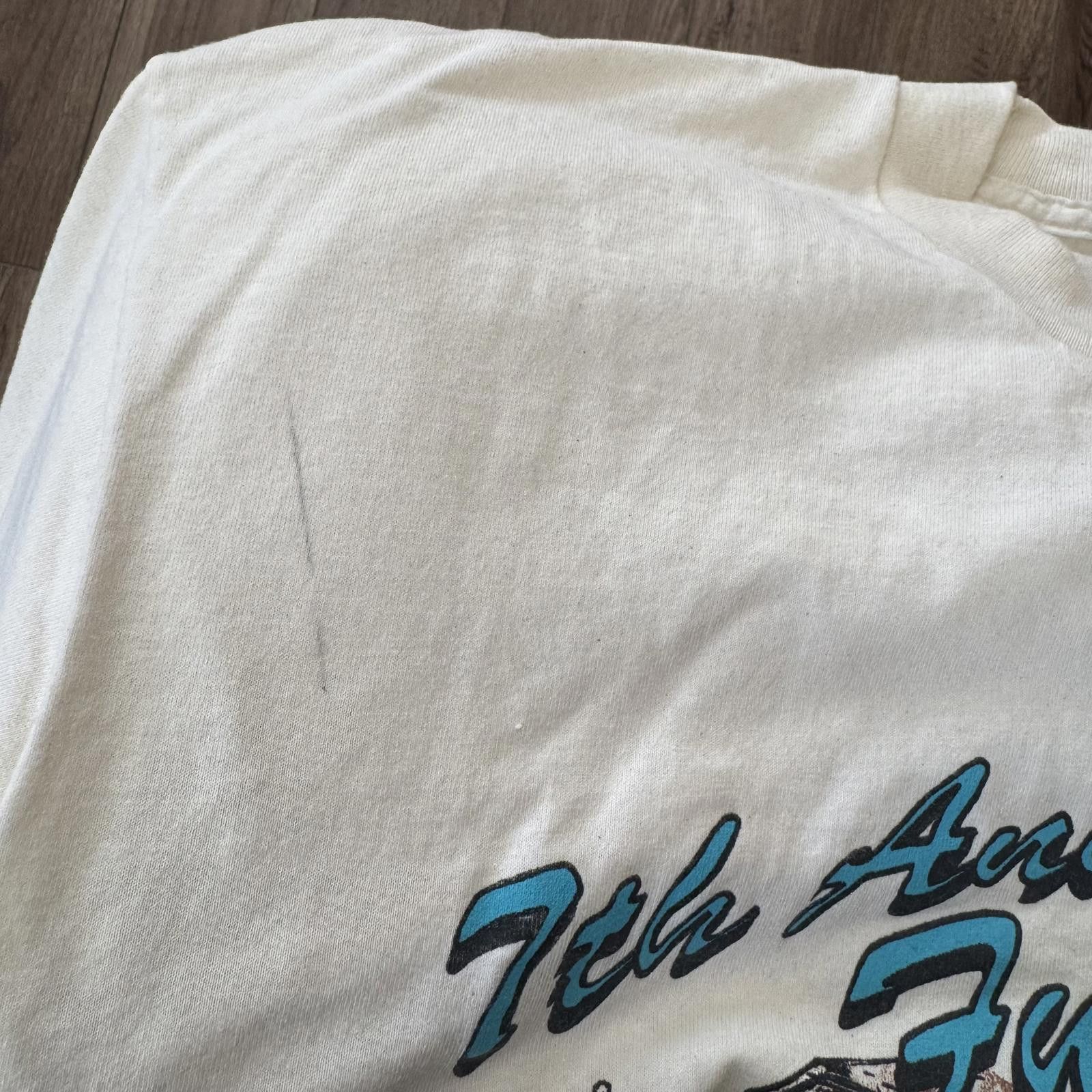 Fruit Of The Loom Vintage 90s Route 66 Classic Cars Fun Run Arizona Shirt Size US XL / EU 56 / 4 - 5 Thumbnail
