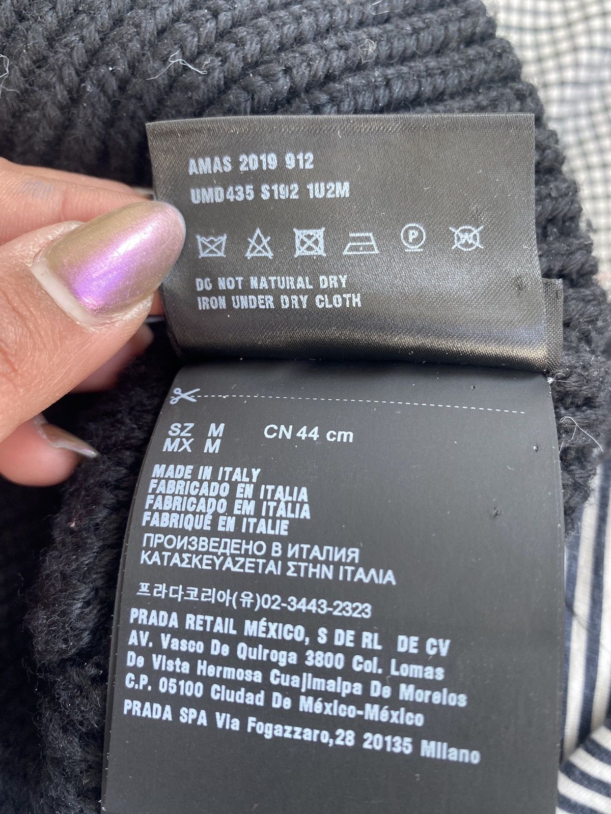 Prada Prada Runway Beanie Size 32 - 8 Thumbnail