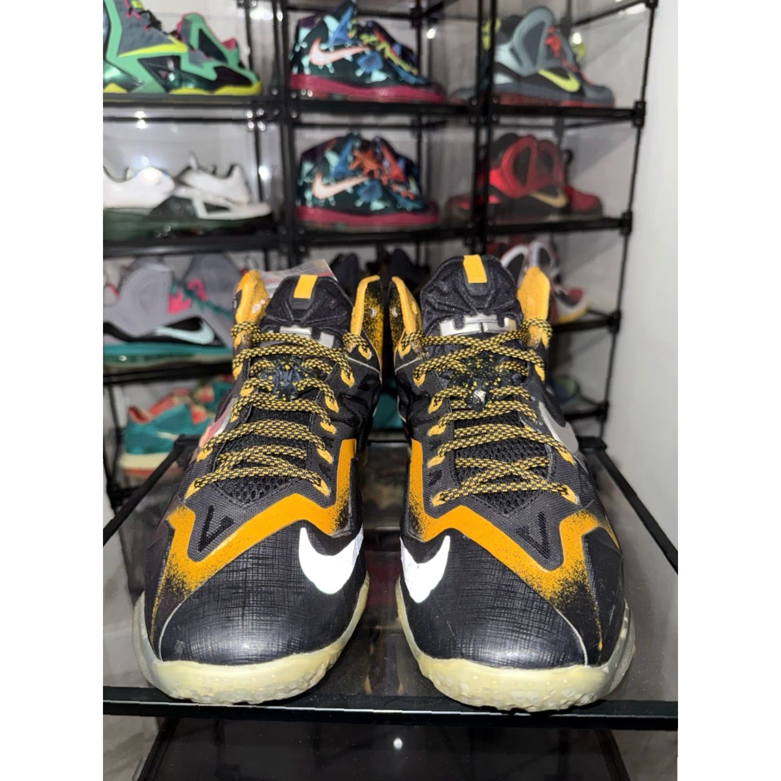 Nike Nike LeBron 11 Bumble Bee PE Promo Sample Size 10 RARE Mens Sneaker Multicolor Shoes Size US 10 / EU 43 - 5 Thumbnail
