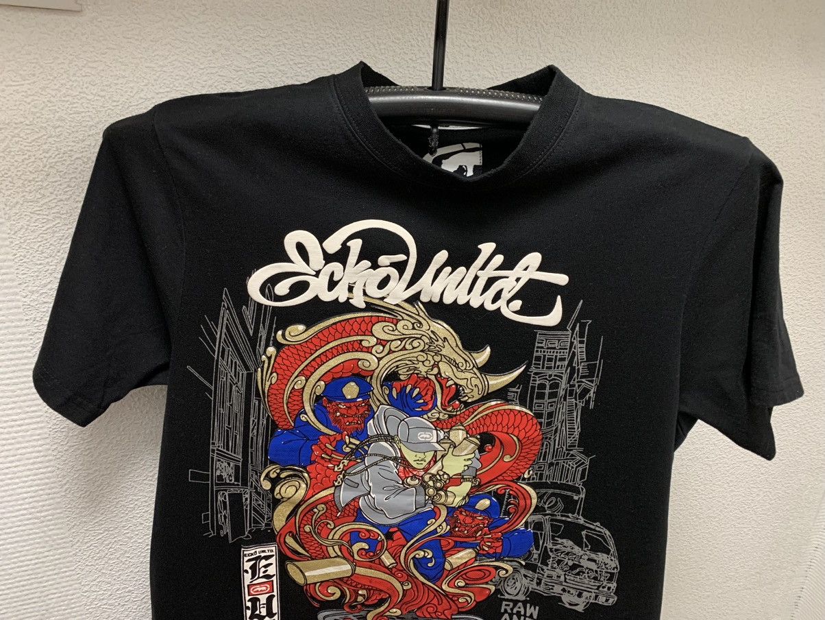 Ecko Unltd. Ecko United Unltd big logo rap black t-shirt M sz Size US M / EU 48-50 / 2 - 3 Thumbnail