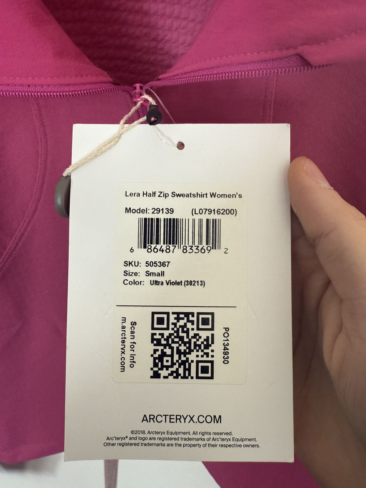 Arc'teryx Lera Half-Zip Arc’Teryx - Capsule System_A - New - S Size S / US 4 / IT 40 - 4 Thumbnail