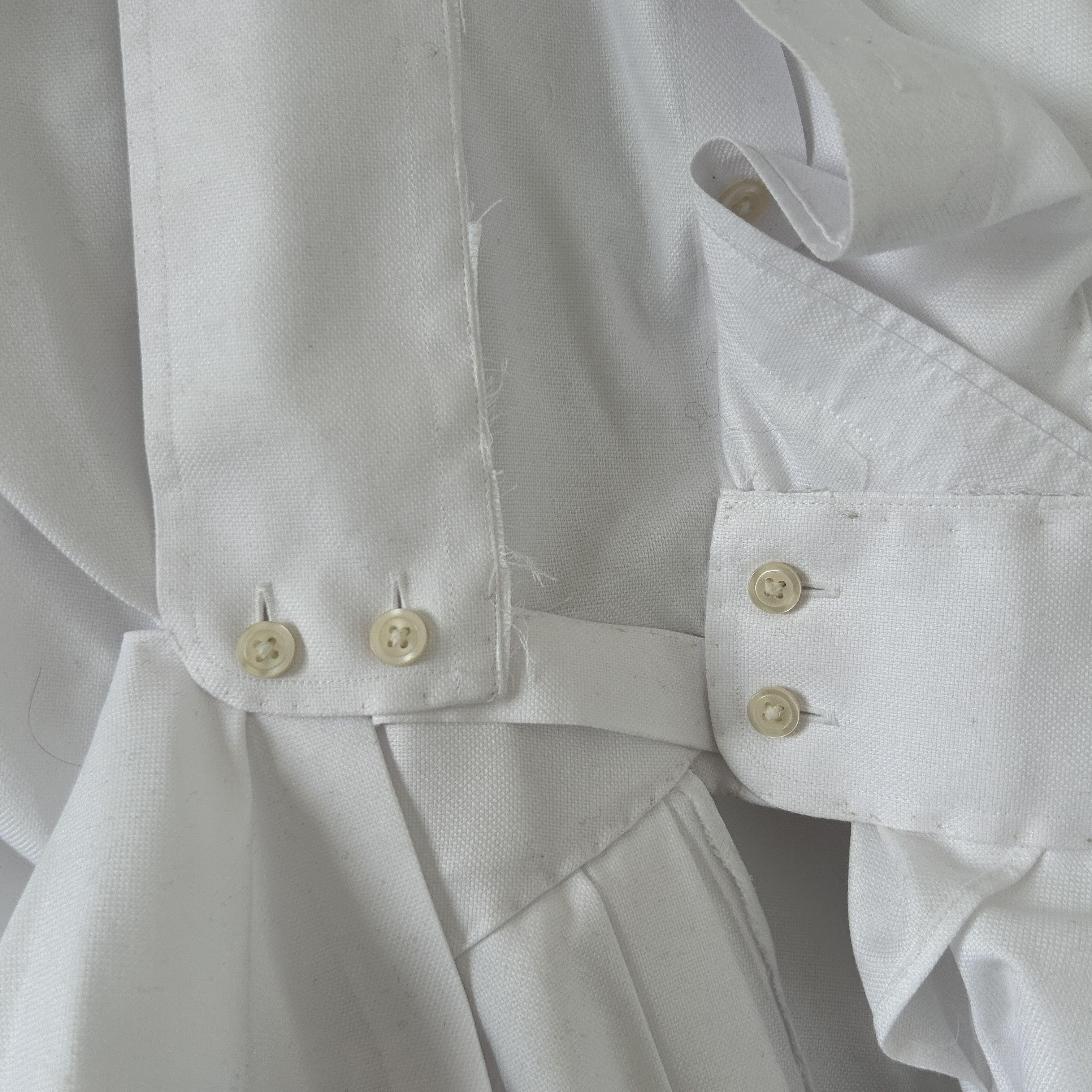 Deconstructed Upcycled Avant Garde Shirt