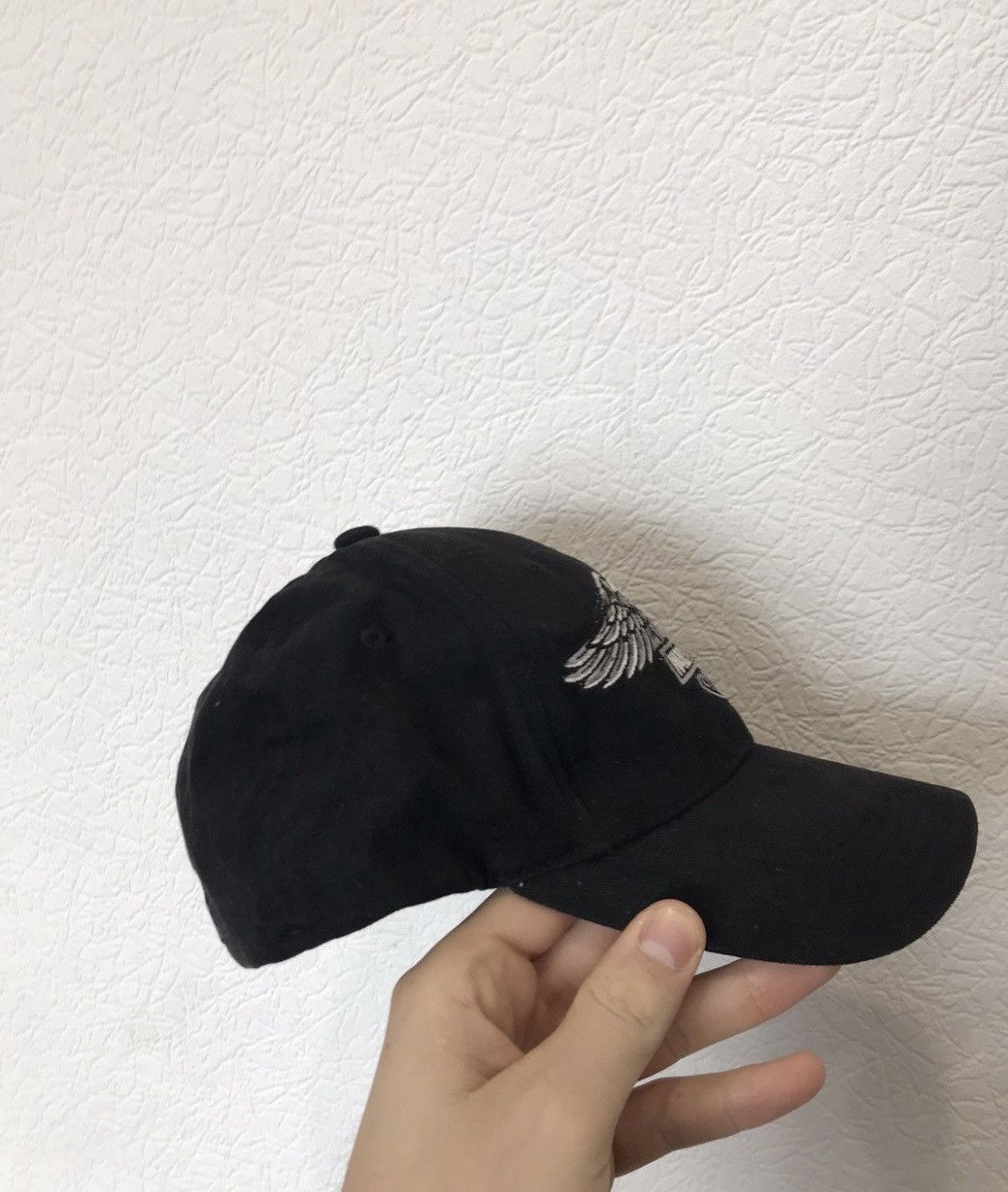 Harley Davidson Black Harley Davidson Cap Hat Size ONE SIZE - 2 Thumbnail