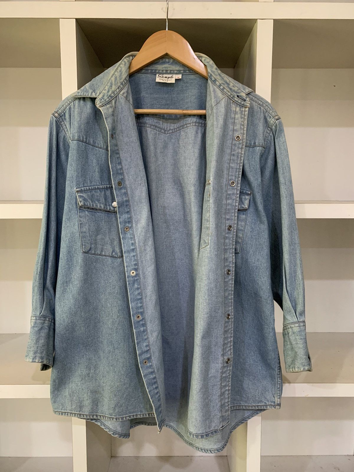 Vintage Vintage ROC Taiwan Denim Jacket Size US M / EU 48-50 / 2 - 9 Thumbnail