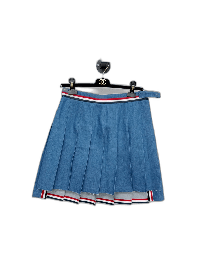 Thom Browne Thom Browne Denim Skirt, Size 42 Size 42" / US 20 - 1 Thumbnail