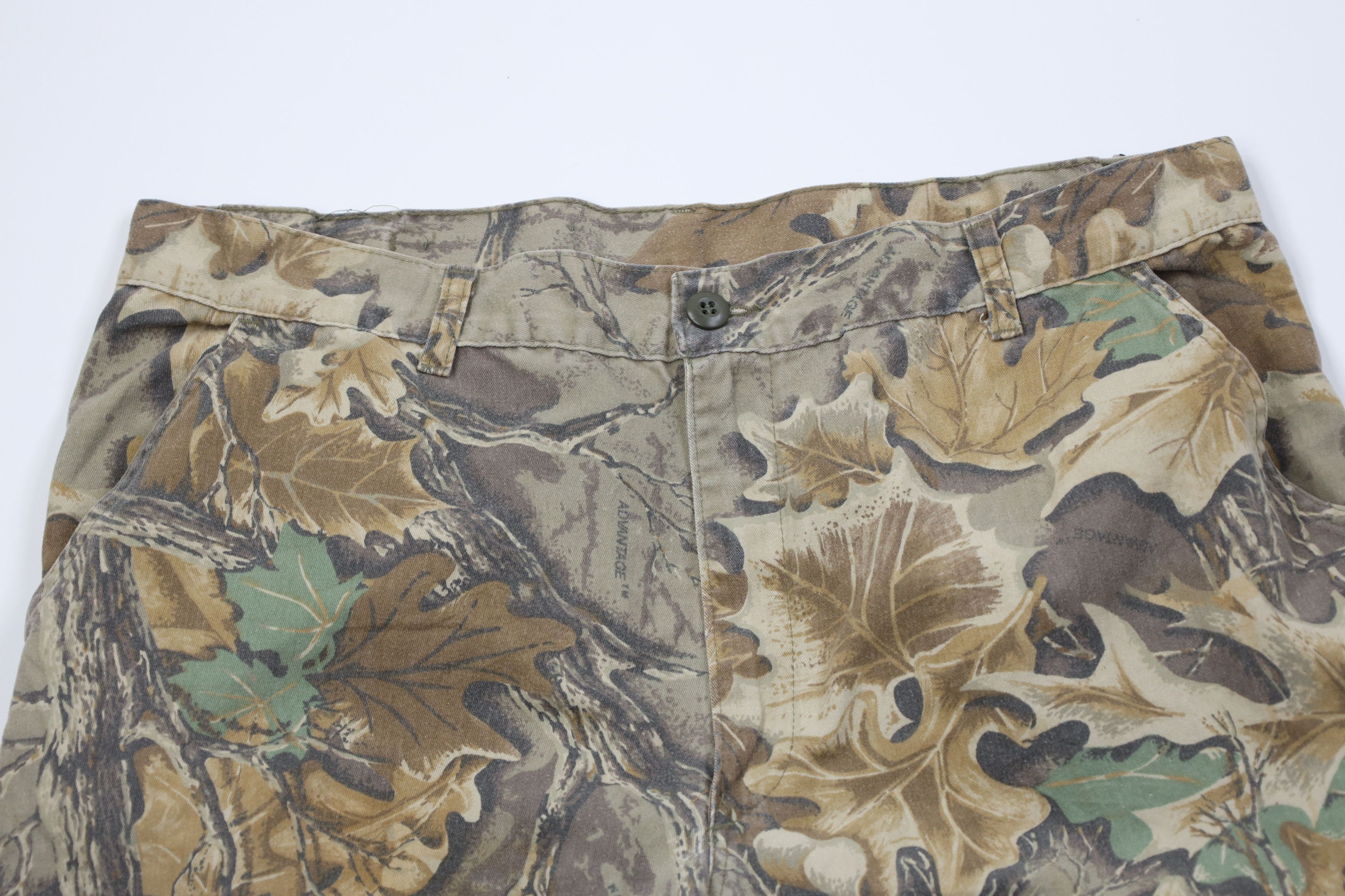 Vintage Vintage 90s Streetwear Camouflage Wide Leg Cargo Pants USA Size US 38 / EU 54 - 2 Thumbnail