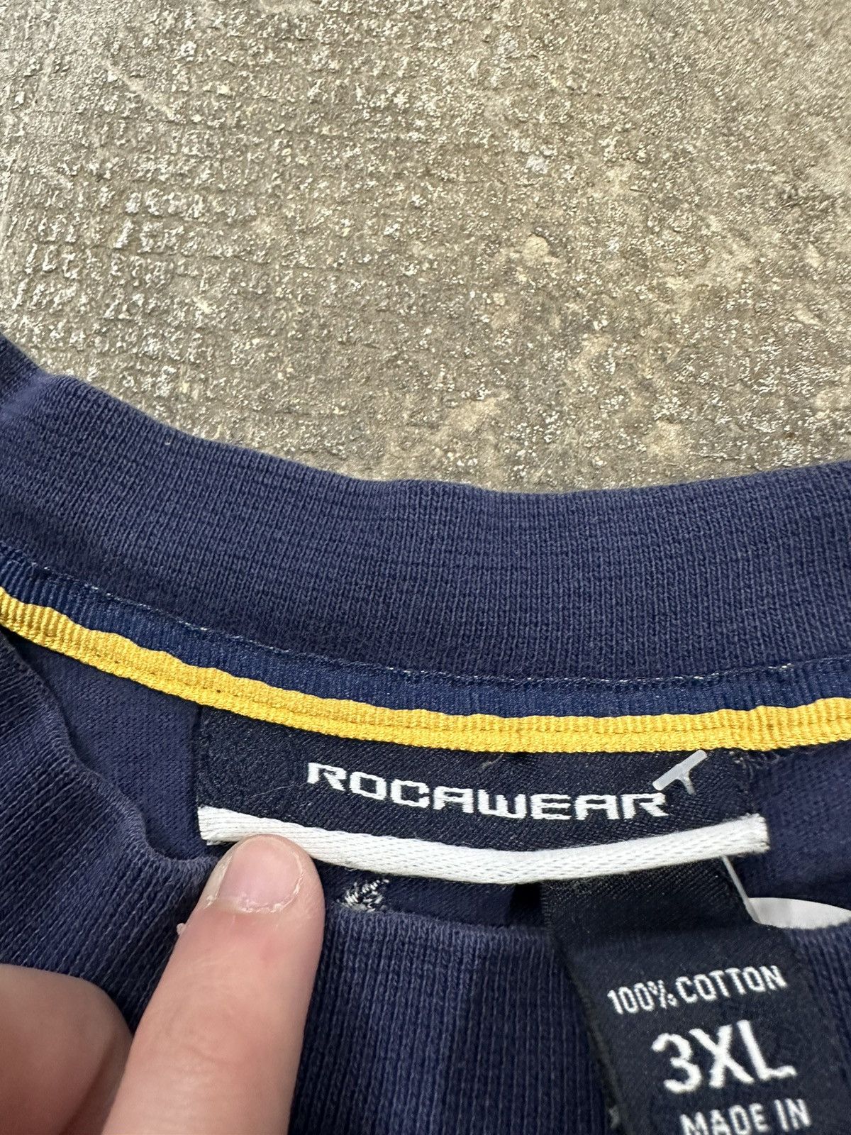 Rocawear Crazy Y2K Rocawear Embroidered Logo Sweatshirt Size US XXL / EU 58 / 5 - 11 Thumbnail