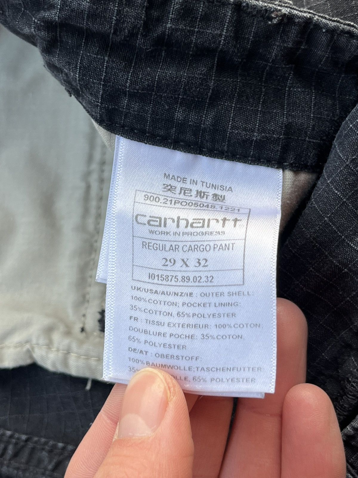 Carhartt × Carhartt Wip × Japanese Brand Vintage Bondage Carhartt Cargo Double Knee Faded Baggy Pants Size US 29 - 14 Thumbnail