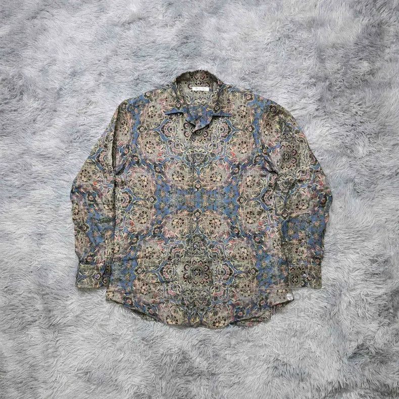 Loro Piana Loro Piana 24 Summer Retro Linen Shirt Jacket for Men Size US M / EU 48-50 / 2 - 1 Thumbnail