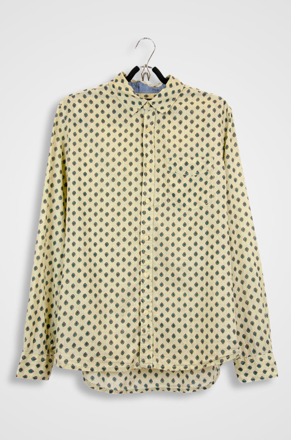 Woolrich Woolen Mills Woolrich Patterned Cotton Shirt – Size M Size US M / EU 48-50 / 2 - 1 Thumbnail
