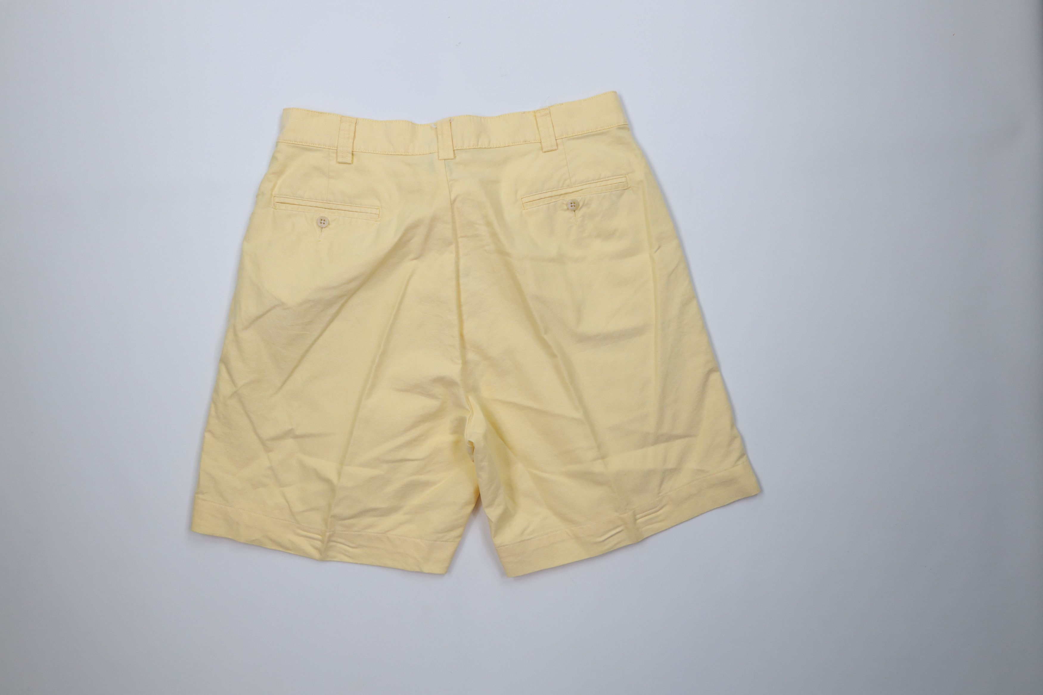 Ralph Lauren Vintage 90s Ralph Lauren Golfing Golf Chino Shorts Yellow Size US 34 / EU 50 - 8 Thumbnail