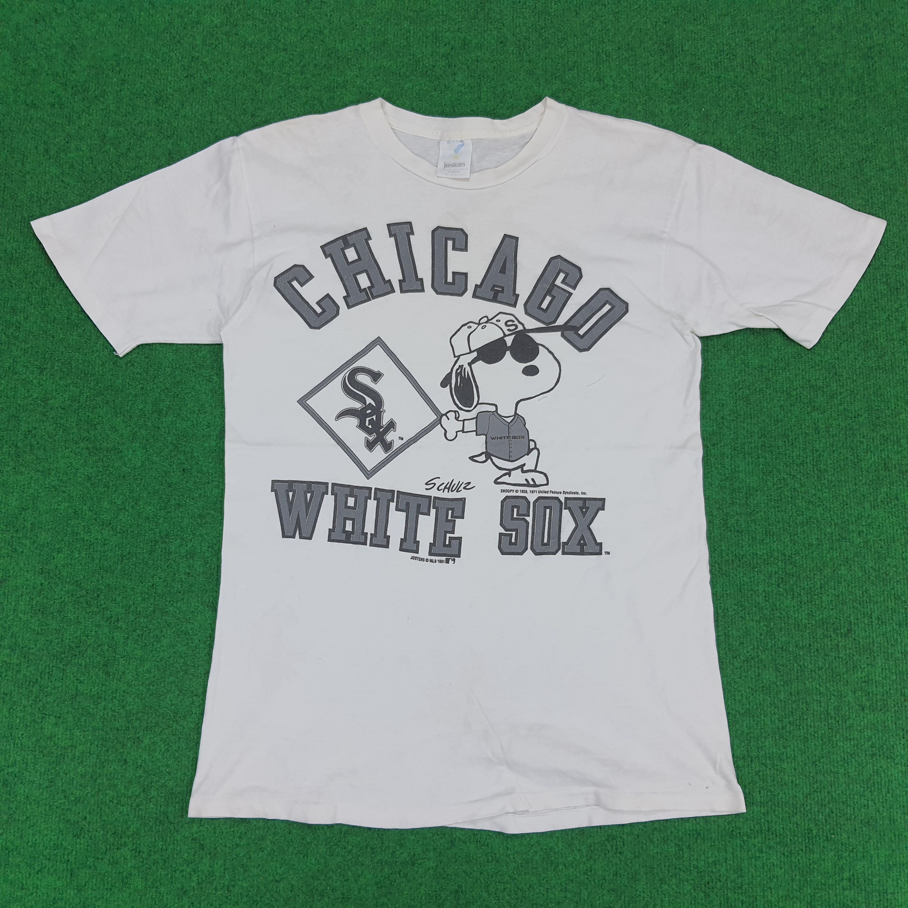 MLB × Vintage Vintage MLB Snoopy x Chucago White Sox T-shirt Size US M / EU 48-50 / 2 - 1 Thumbnail