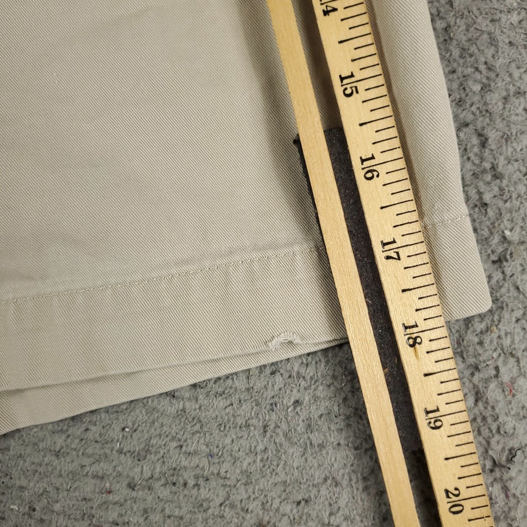 Ralph Lauren Ralph Lauren Chino Shorts Mens Size 42 Beige Cotton Pleated Slash Pockets Regular Fit Mens Size US 42 / EU 58 - 5 Thumbnail